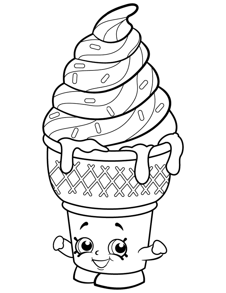 Dulce helado Dream Shopkin de Ice Cream