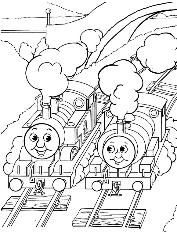 توماس القطار من القطار