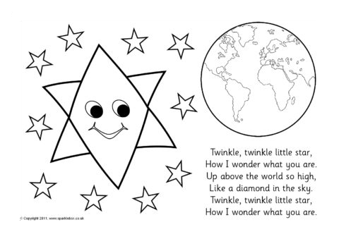 Twinkle, Twinkle Little Star uit Kinderliedjes