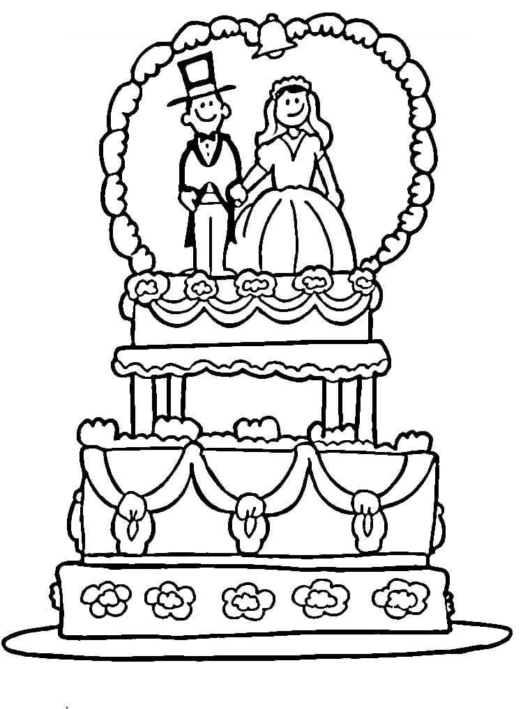 Свадебный торт без торта