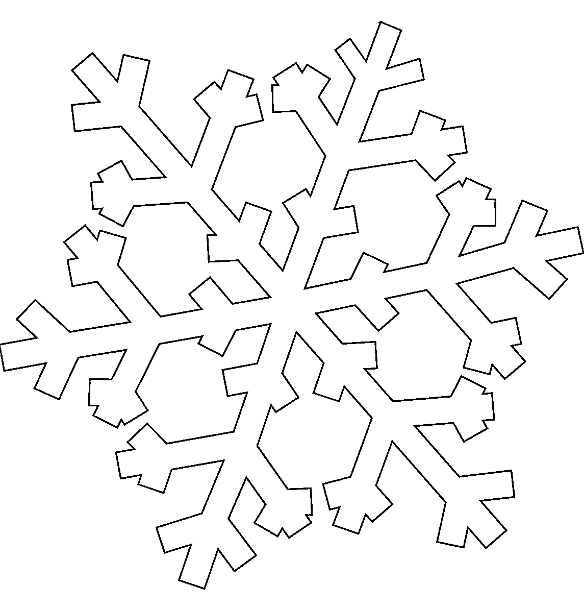 Dibujo De Copos Nieve Para Niños Colorear PNG ,dibujos Dibujo Del