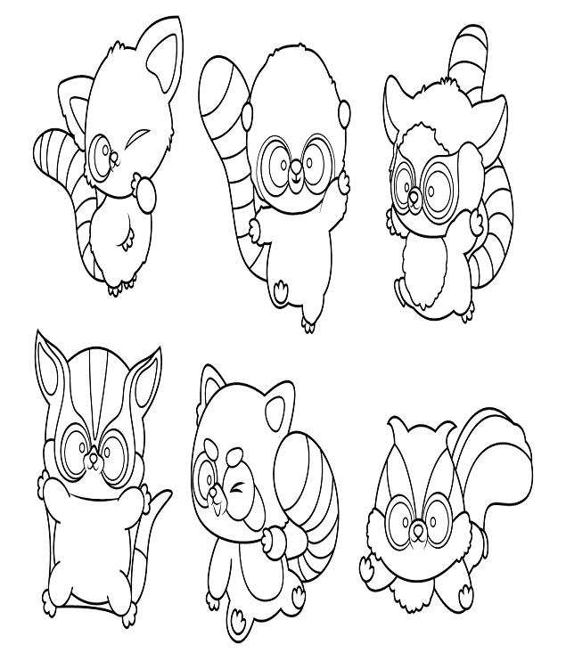 Yoohoo And Friends Coloring Page