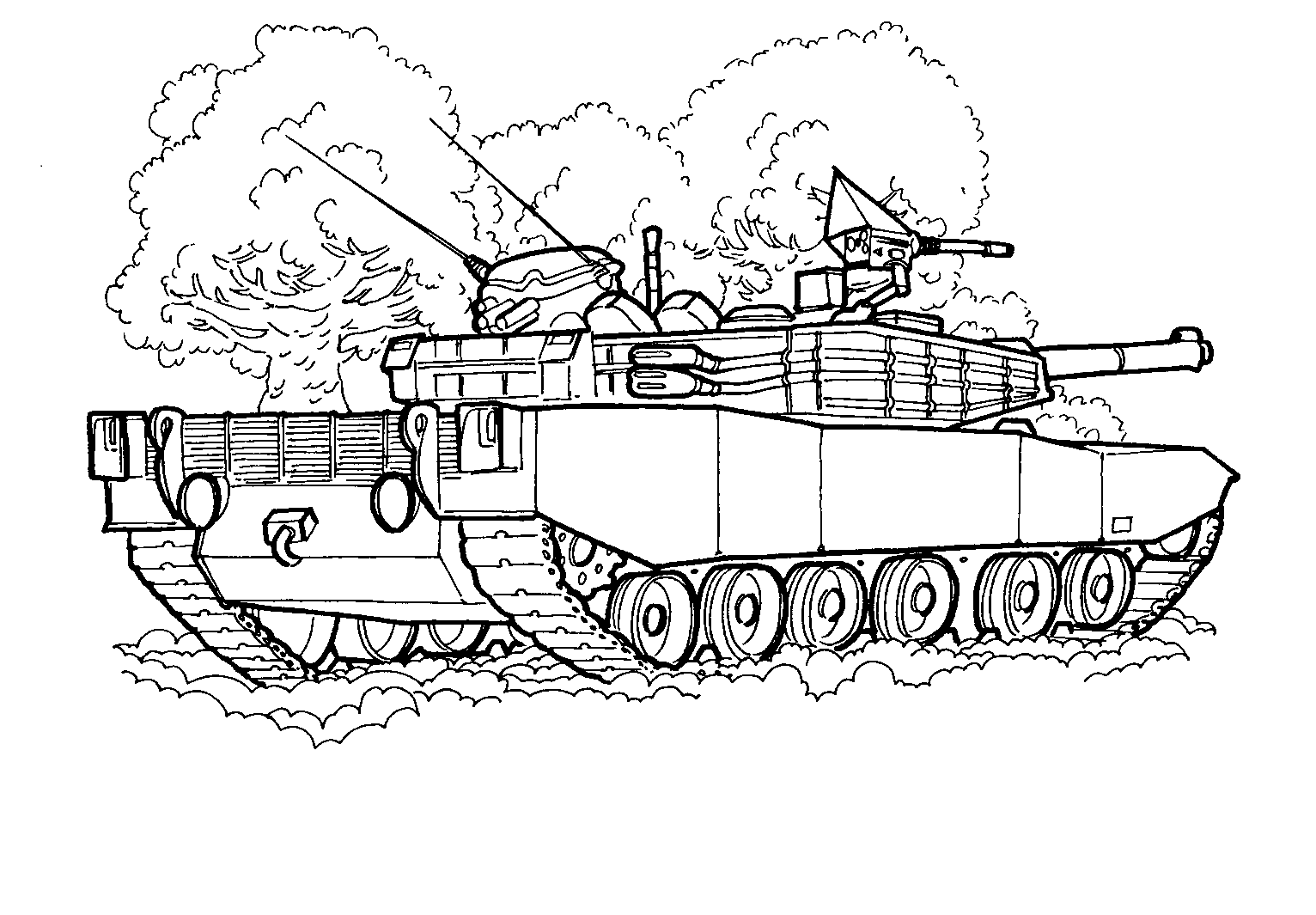 Ein druckbarer Tank von Tank