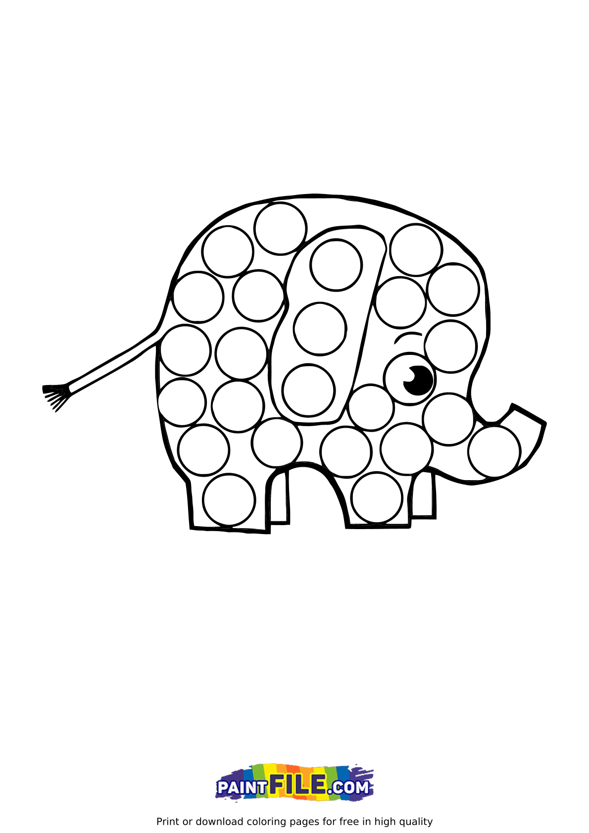 Elefante Pop It da Pop It
