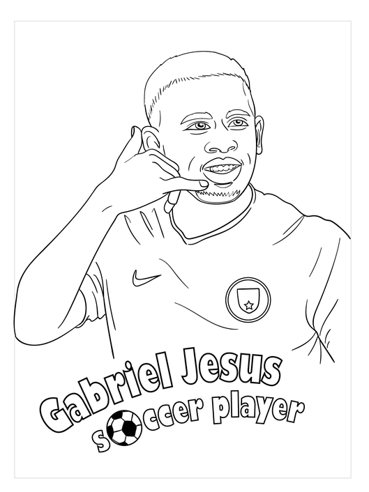Gabriel Jesus Fußball von Gabriel Jesus