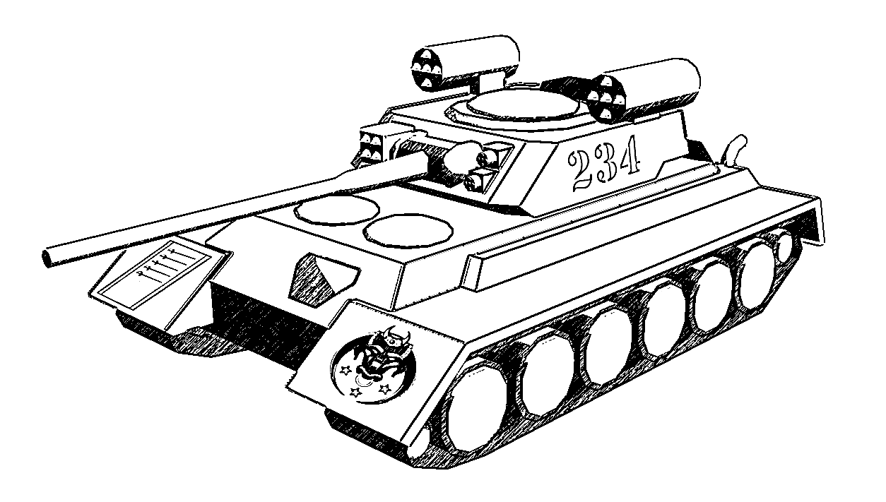 Imprimir tanque para crianças from Tank
