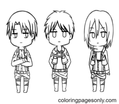 AOT Coloring Page