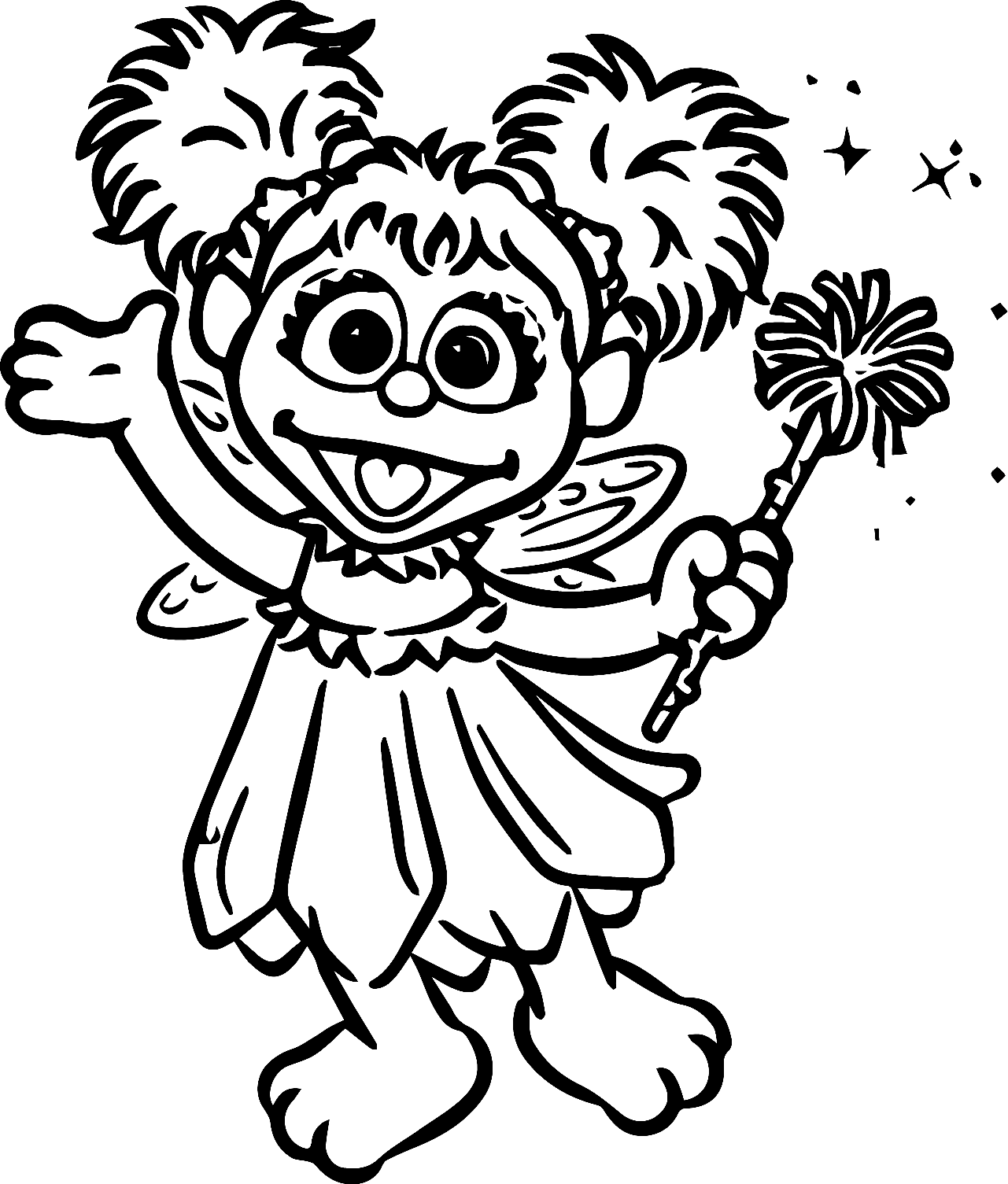 Abby Cadabby Coloring Pages