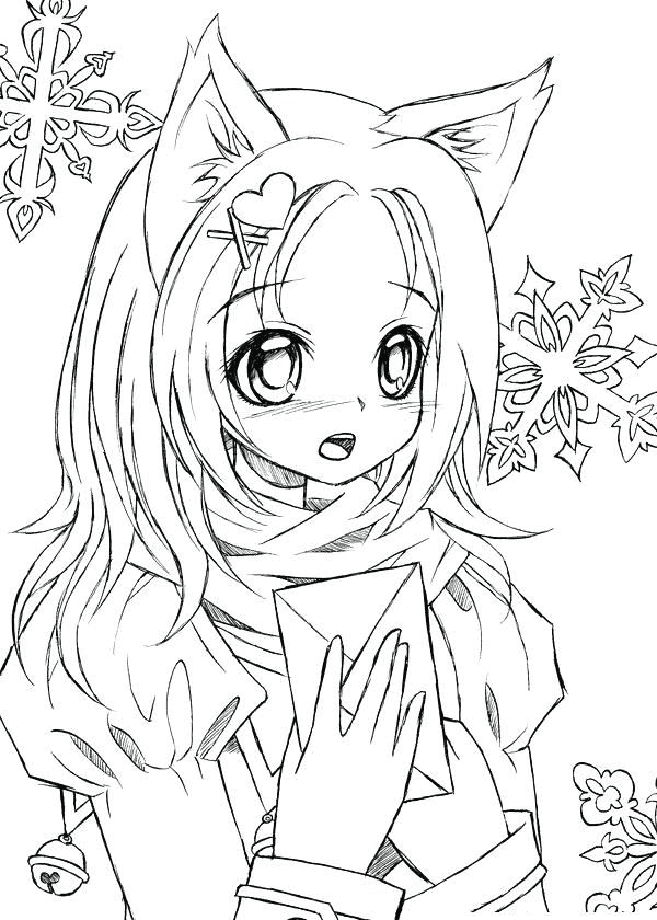 Kitsune Coloring Pages - AniYuki - Anime Portal