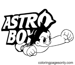 Disegni da colorare di Astro Boy