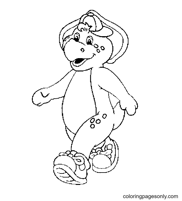 BJ Coloring Page