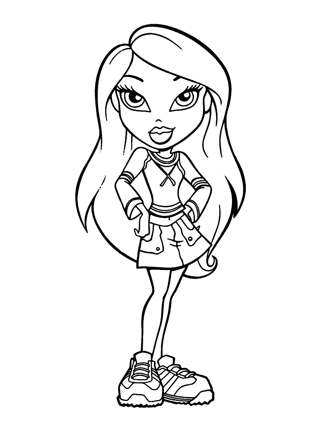 Beautiful Nevra Coloring Pages