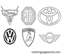 Car Logo Coloring