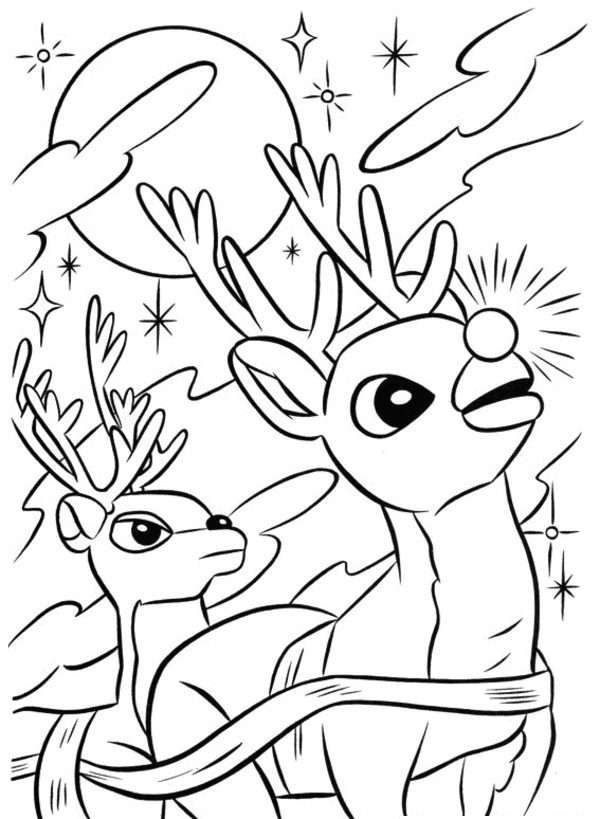 Weihnachts-Rudolph-Rentier von Rudolph
