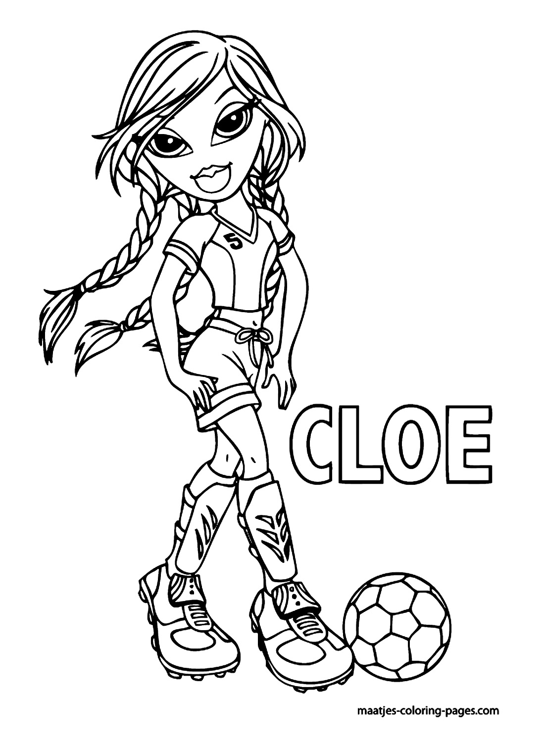 Cloe Coloring Page