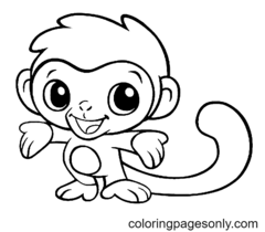 Cute Animal Coloring Pages