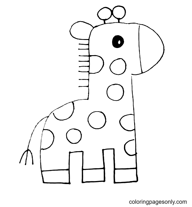 Легкий жираф из жирафов