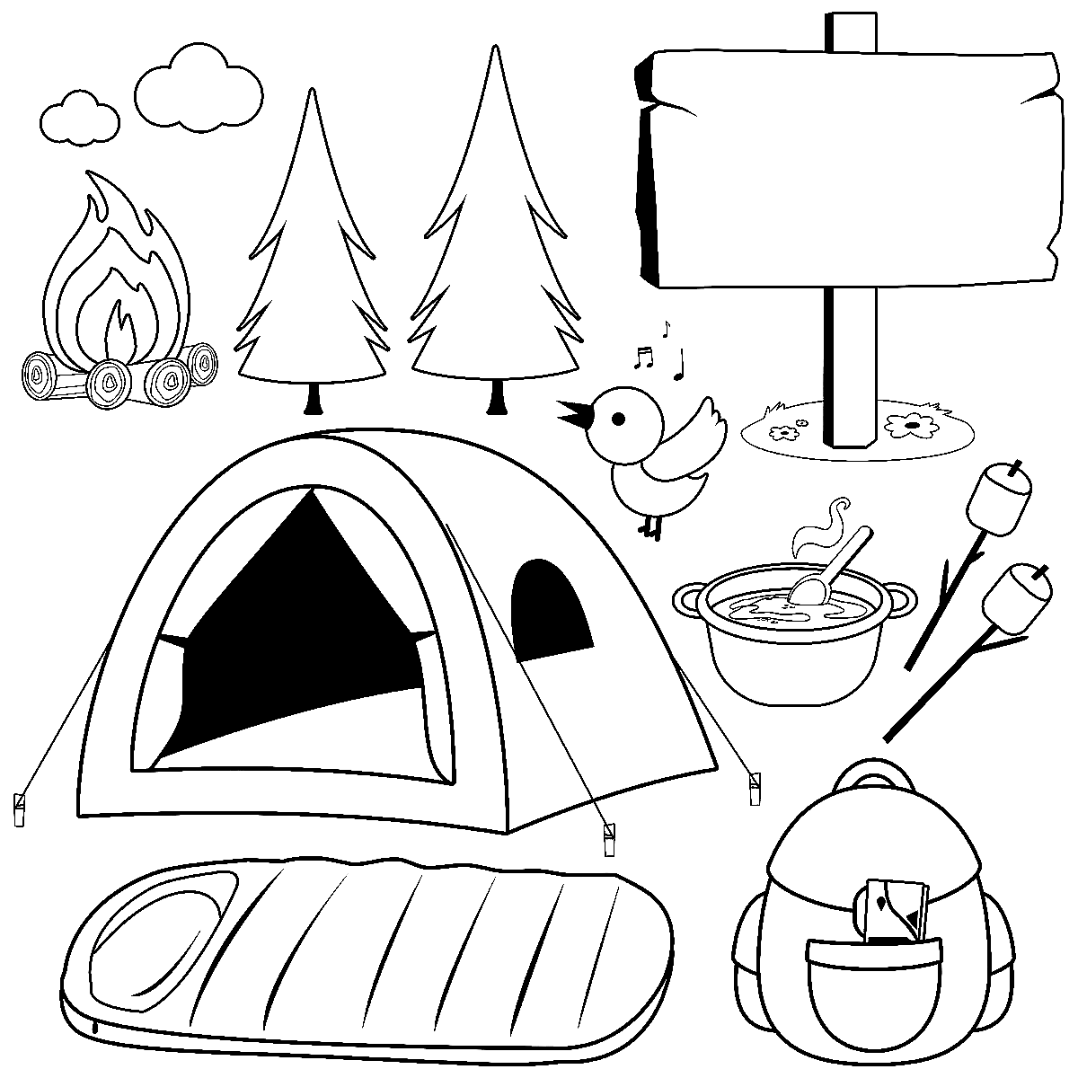 Campeggio per famiglie dal campeggio