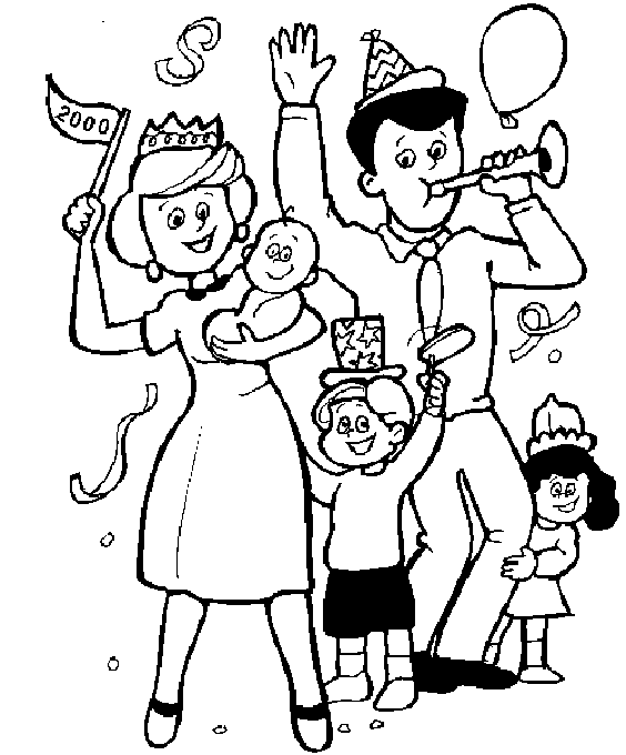 Membros da família da família