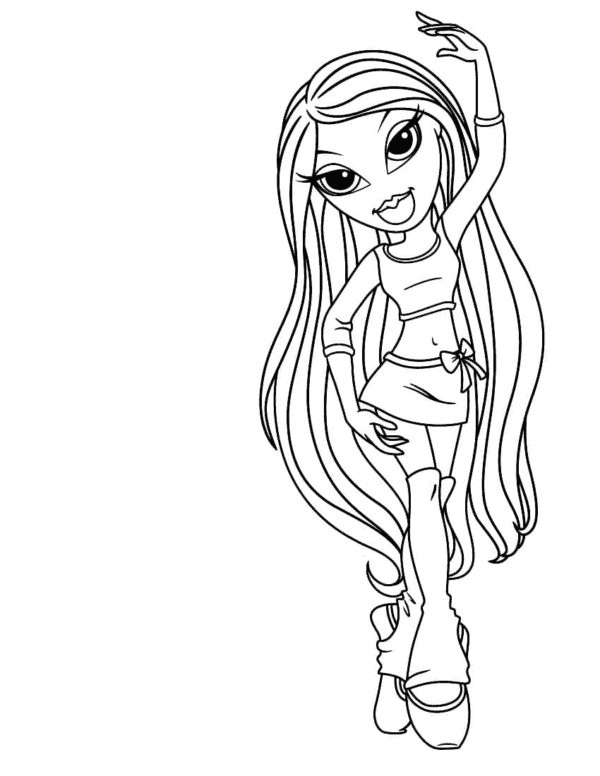 Bratz Coloring Pages - Coloring Pages For Kids And Adults
