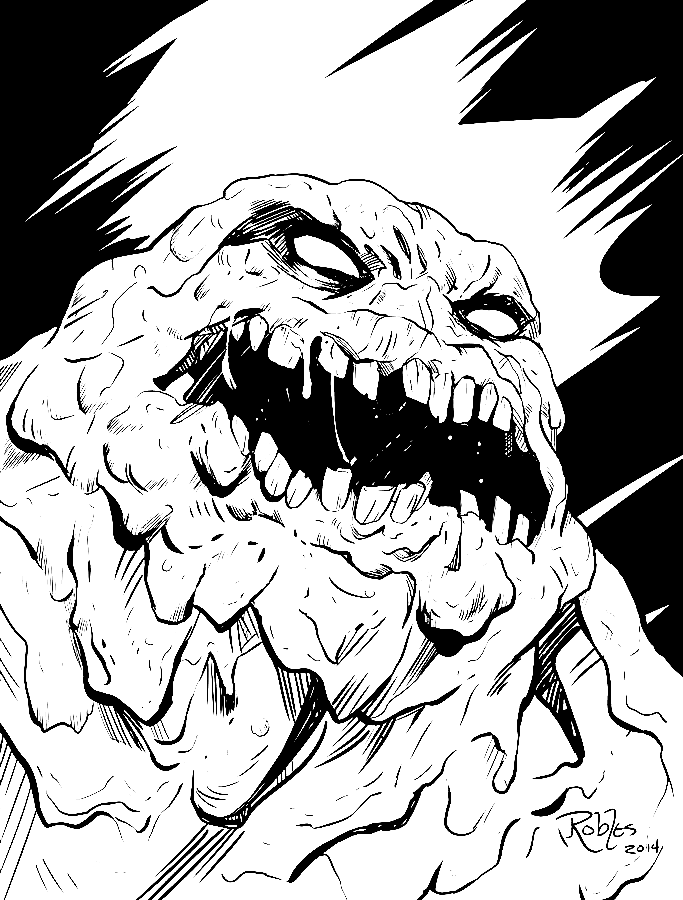 Free Clayface From Batman TAS Coloring Pages