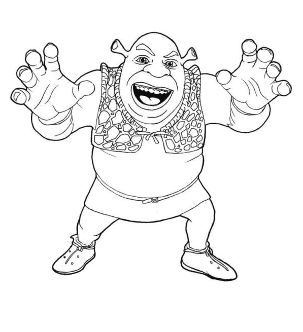 shrek-coloring-pages-free
