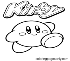 87+ Desenhos do Kirby para Imprimir e Colorir/Pintar