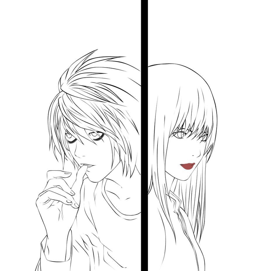 L y Misa de Death Note