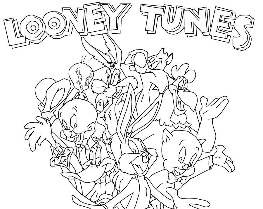 Looney Tunes Coloring Page