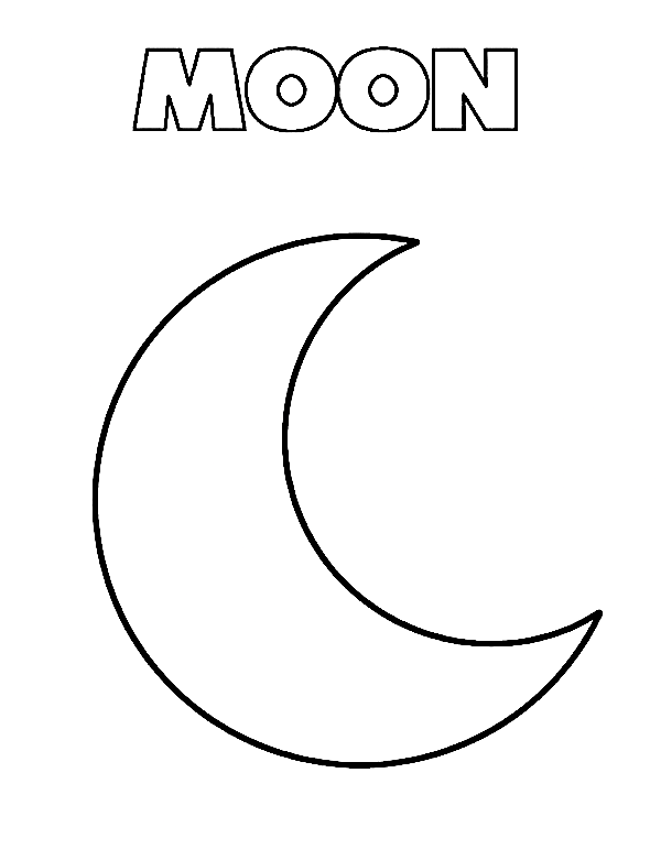 M هو للقمر من القمر
