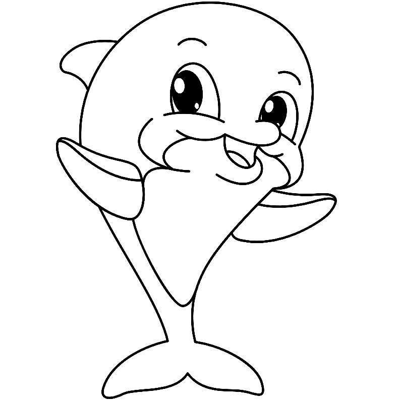 Miami Dolphin Coloring Pages