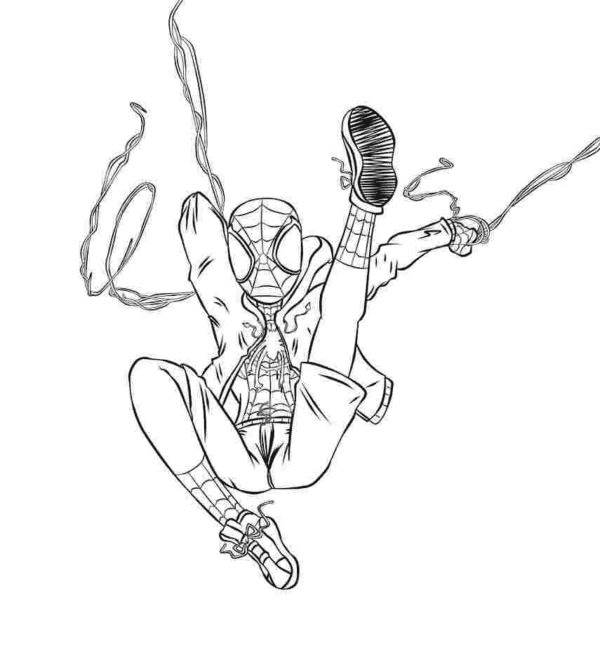 Miles Coloring Page