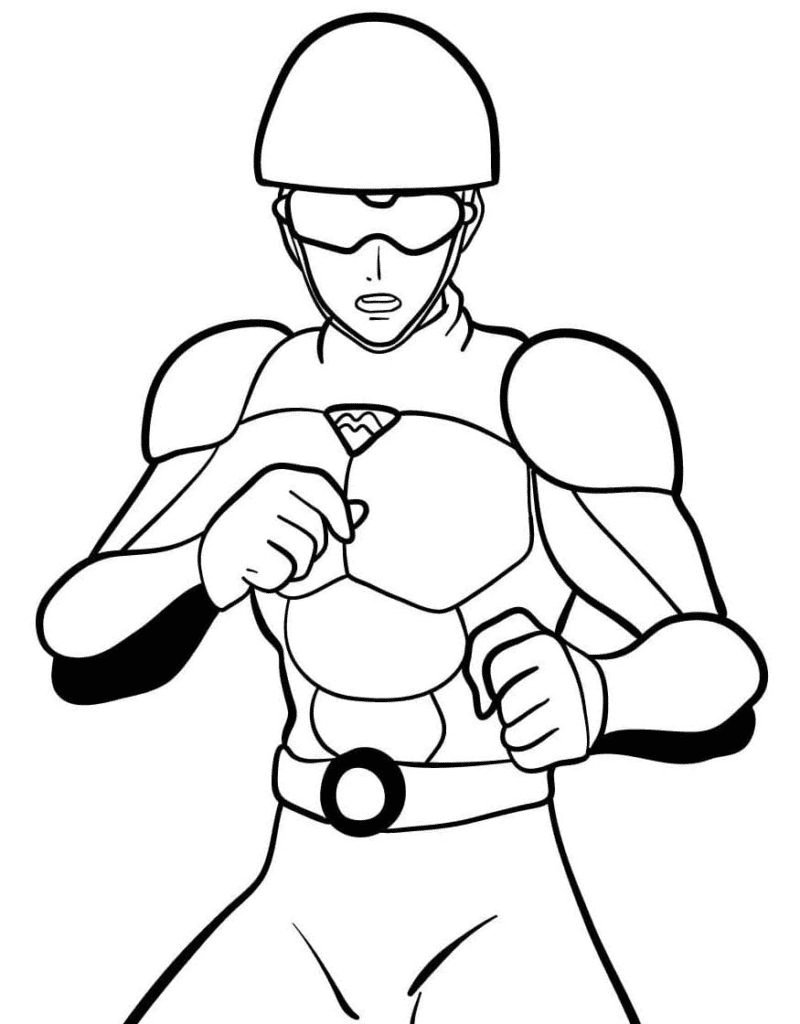 Mumen Rider Coloring Pages