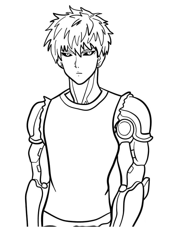 Genos Fresh In The Sea coloring page