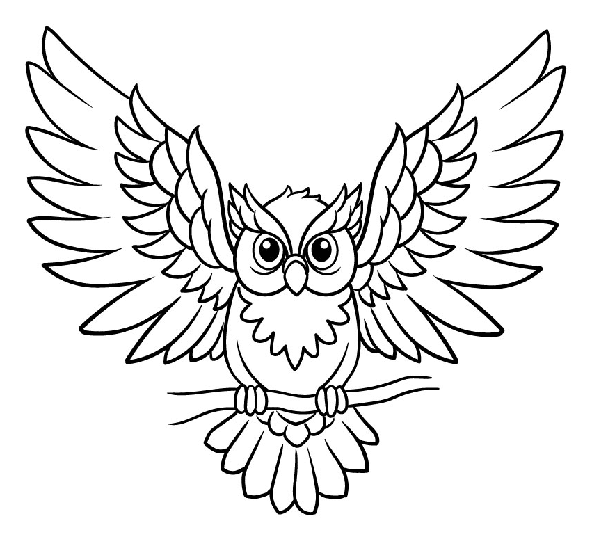 Eulenklappenflügel von Owl