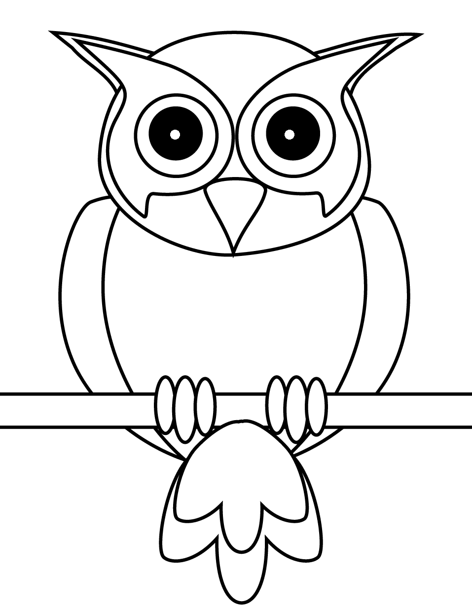 猫头鹰可免费打印 Owl