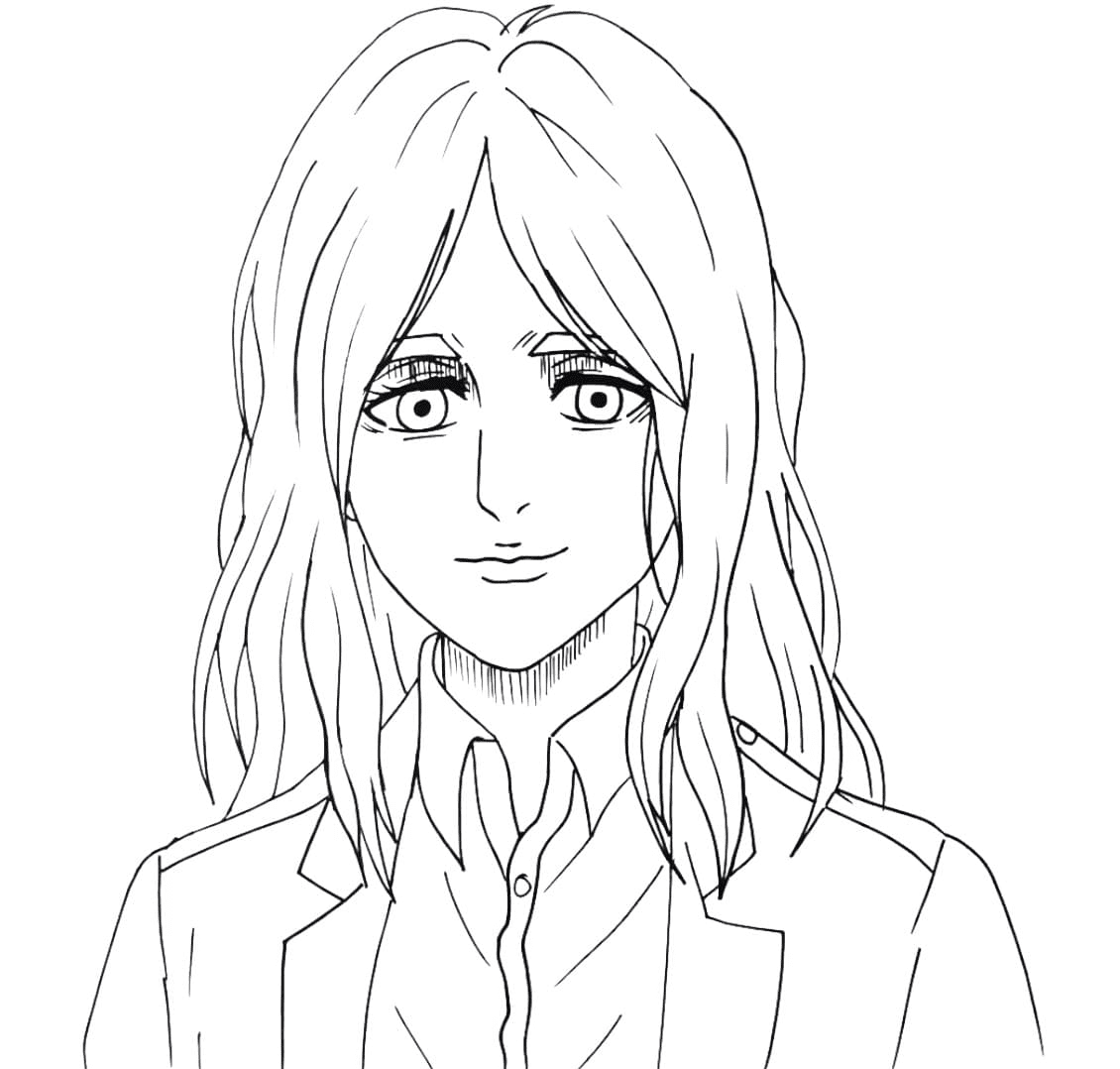 Pieck Finger Coloring Page