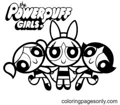 Powerpuff Girls Coloring Pages