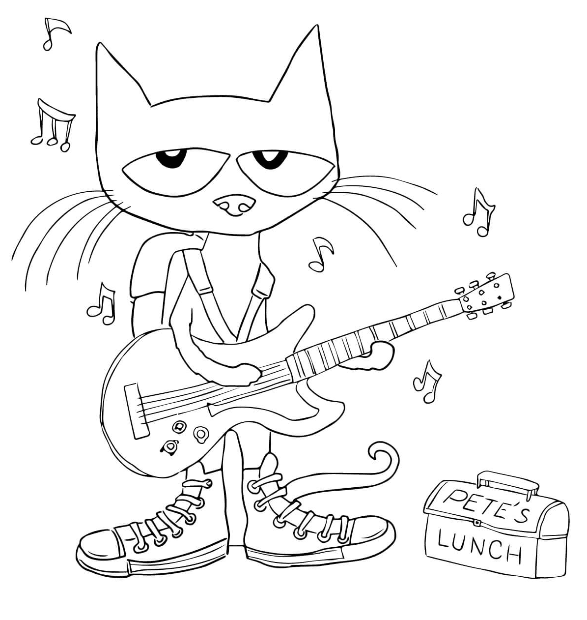 Rock Pete el gato de Pete el gato