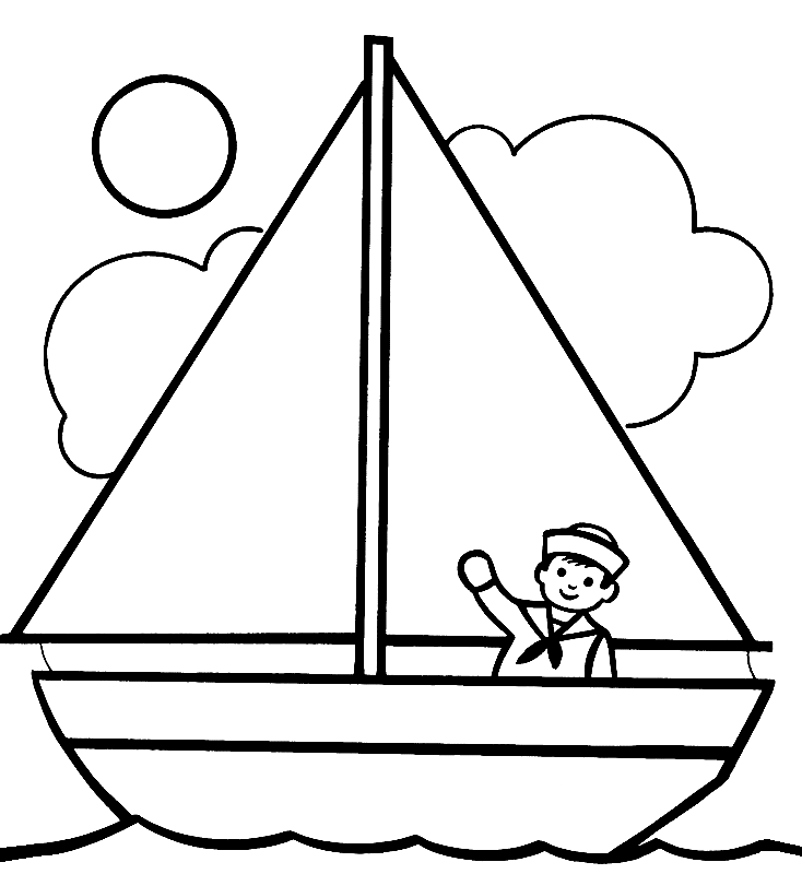 Barcos à vela de barco