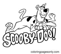 dibujos para colorear scooby doo