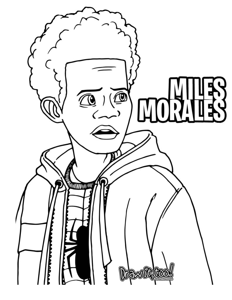 Second Spider-Man Coloring Page