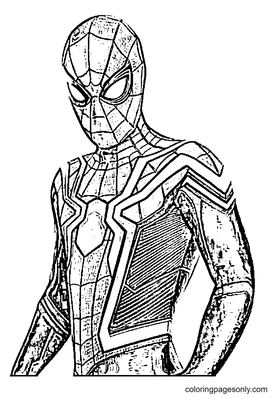 Spider Man No Way Home Coloring Pages Printable Prntbl 