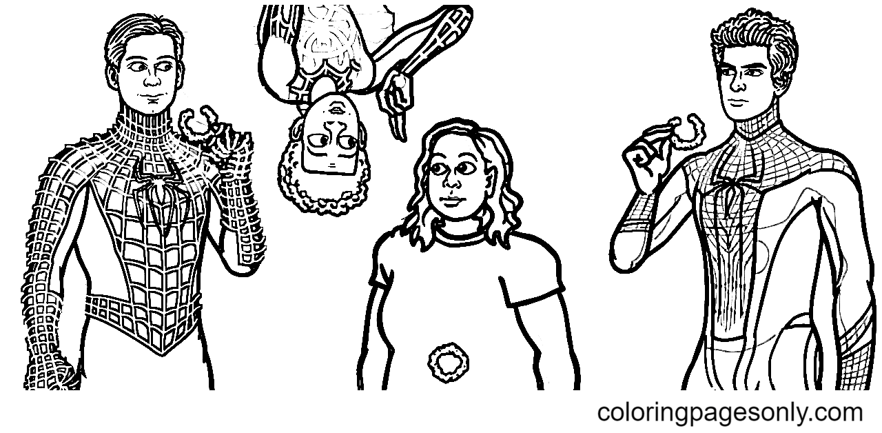 Spider Man No Way Home Printable Coloring Page Vrogue co