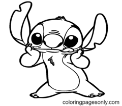 Stitch Coloring Pages - Coloring Pages For Kids And Adults