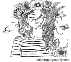 Teenage Coloring Pages