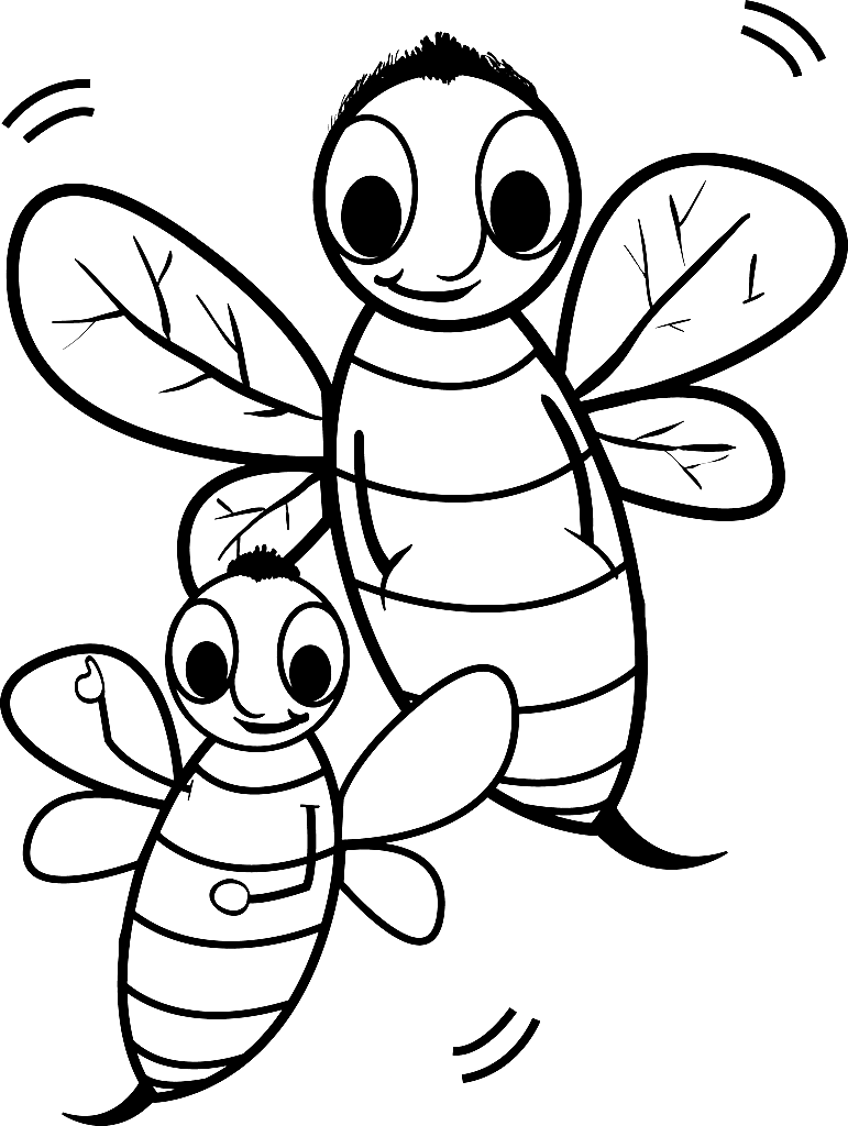 Two Bees from Bee