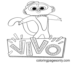 Vivo Coloring Pages