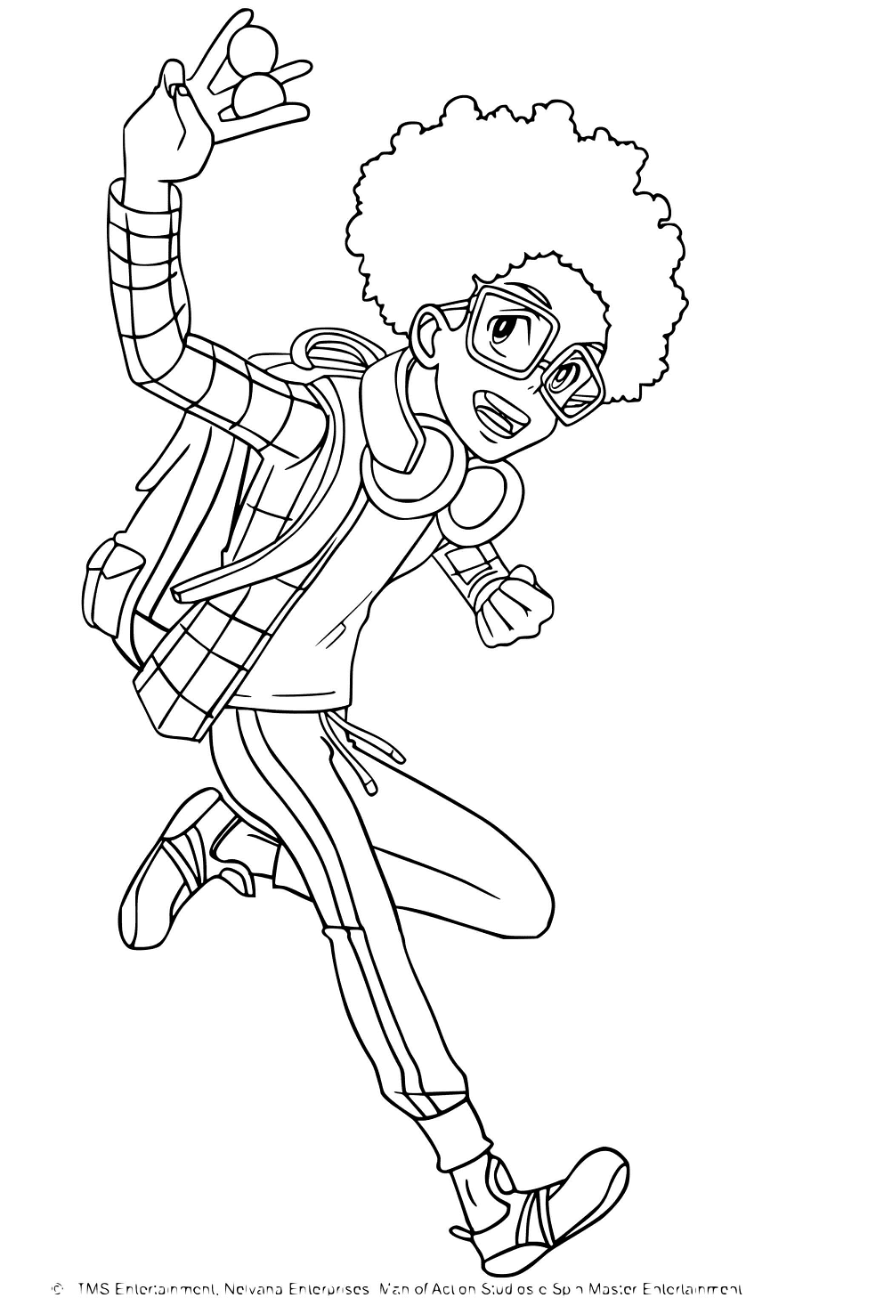 Wynton Styles Bakugan Battle Planet Coloring Pages