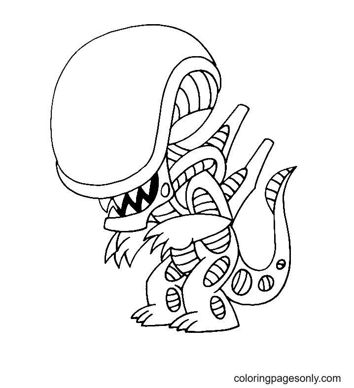 Xenomorph Alien von Alien